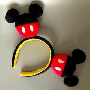 Mickey Icon Plushy headband (Ears)